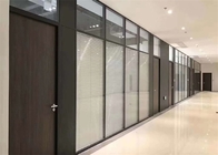 τοίχοι γυαλιού αίθουσας συνδιαλέξεων 80mm, χώρισμα γυαλιού με το πλαίσιο αλουμινίου
