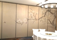 Προσαρμοσμένο χώρισμα τοίχων διαιρετών δωματίων εκτύπωσης γλιστρώντας κρεμώντας για το ξενοδοχείο