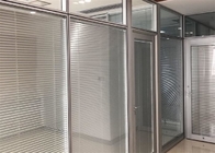 Αποσυνδέσιμοι γυαλιού γραφείων χωρισμάτων διαιρέτες δωματίων γυαλιού τοίχων ελεύθεροι μόνιμοι