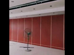 Υψηλής εμπιστευτικότητας ακουστικοί αναδιπλούμενοι τοίχοι διαχωρισμού για ακροατήριο