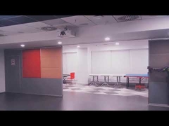 SONO Αλουμινίου Φρέμα Κρεμασμένα Διαχωριστικά Τείχη, Ανοίξιμο ξύλινο διαχωριστικό για την αίθουσα