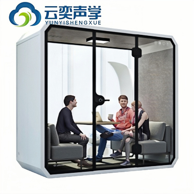 Τετραγωνικά μέτρα Recording Pod High-End Αμβλύνωση δονήσεων Ακουστικό τηλεφωνικό θάλαμο Ηχομόνωση Μουσικά θάλαμο Συναντήσεις