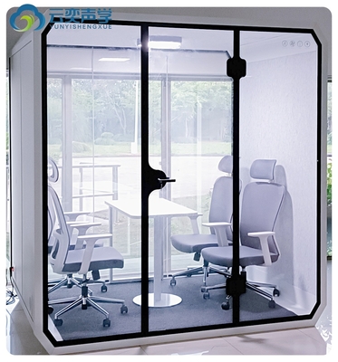 Τετραγωνικά μέτρα Recording Pod High-End Αμβλύνωση δονήσεων Ακουστικό τηλεφωνικό θάλαμο Ηχομόνωση Μουσικά θάλαμο Συναντήσεις