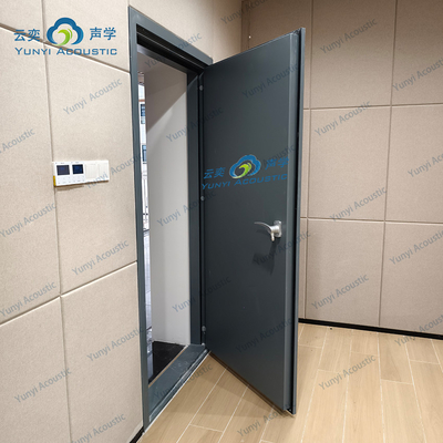 Ατσάλινη ηχομόνωση πόρτα STC 45dB Ακουστική πόρτα Ξενοδοχείο πόρτα Κινηματογράφο πόρτα Σπίτι Θέατρο πόρτα