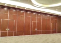 Ακουστική ξύλινη διπλώνοντας εύκολη εγκατάσταση τοίχων χωρισμάτων για την αίθουσα συνεδριάσεων