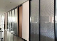 Ενιαίος τοίχος χωρισμάτων γυαλιού πλαισίων αργιλίου διαιρετών δωματίων τελωνειακών γραφείων εργοστασίων