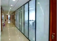 Μορφωματικό νεώτερο σχέδιο γυαλιού γραφείων υψηλό - τοίχος χωρισμάτων ποιοτικού διακοσμητικός γυαλιού