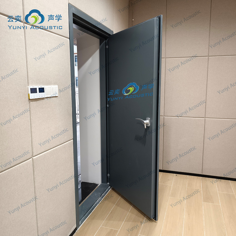 Ατσάλινη ηχομόνωση πόρτα STC 45dB Ακουστική πόρτα Ξενοδοχείο πόρτα Κινηματογράφο πόρτα Σπίτι Θέατρο πόρτα