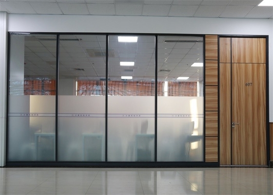 Soundproof τοίχοι χωρισμάτων γυαλιού γραφείων για την αίθουσα γραφείων και συνεδριάσεων
